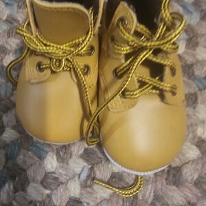 Work Boots Kids Shoes with Black Laces